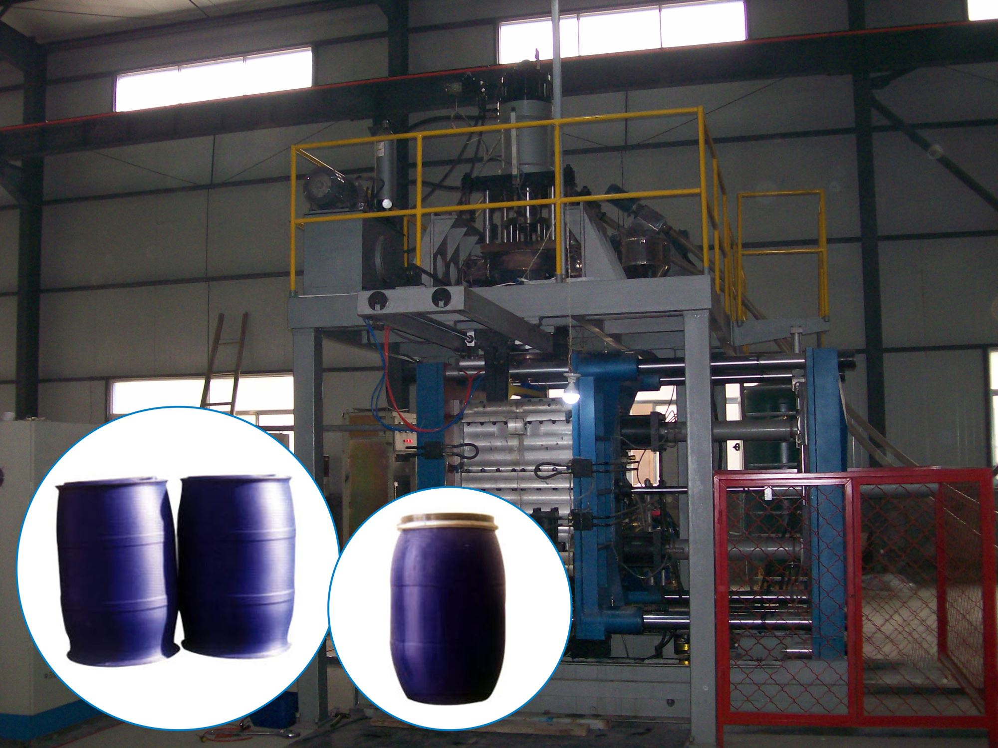 機油桶吹塑機的操作流程 機油桶吹塑機的操作流程